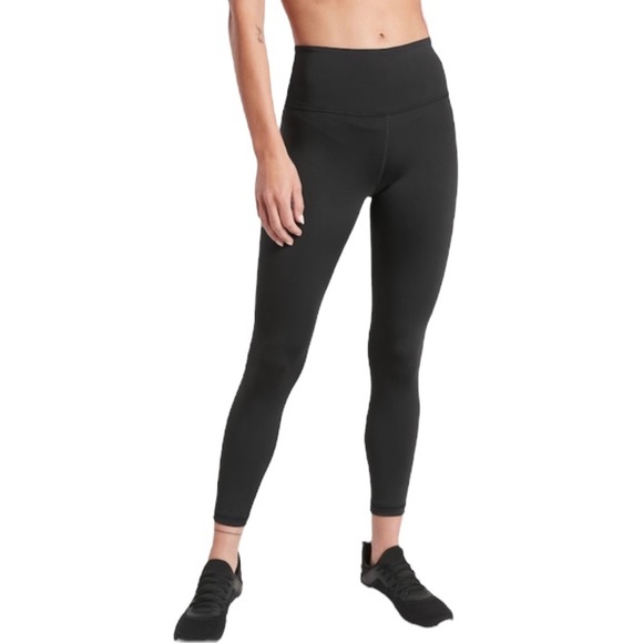 Athleta Pants & Jumpsuits Athleta Black Elation 78 Tights High Rise